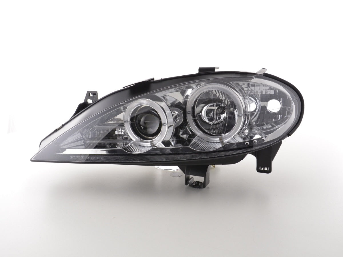 Scheinwerfer Set Renault Megane 1 3/5-trg. 99-02 chrom Scheinwerfer Set Renault Megane 1 3/5-trg. 99-02 chrom